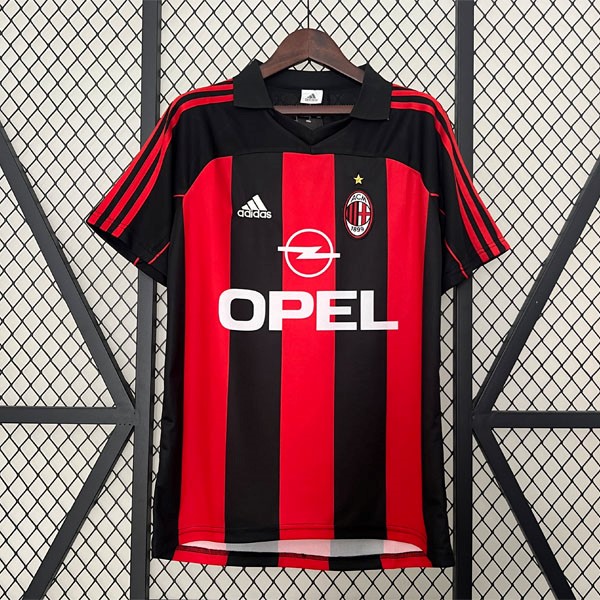 Thailandia Maglia AC Milan Home Retro 2000 2002